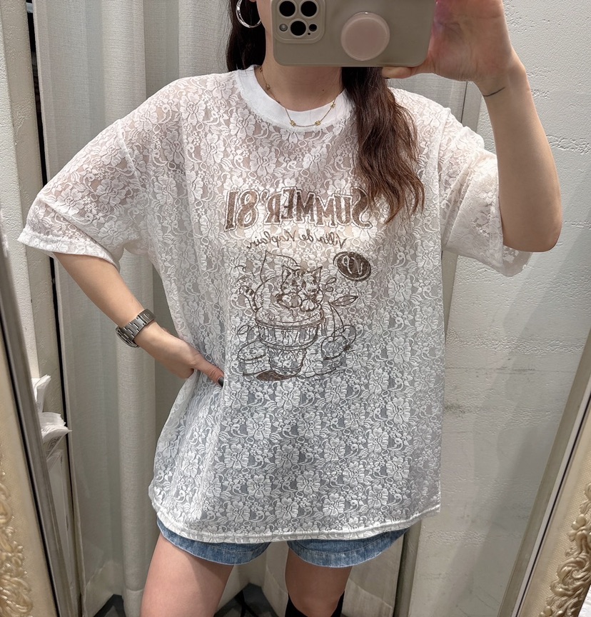 LOVABLE韓國㊣直郵東大門代購女裝新品職業時尚人氣25春夏T恤LOVABLET恤