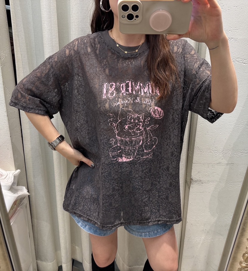 LOVABLE韓國㊣直郵東大門代購女裝新品職業時尚人氣25春夏T恤LOVABLET恤