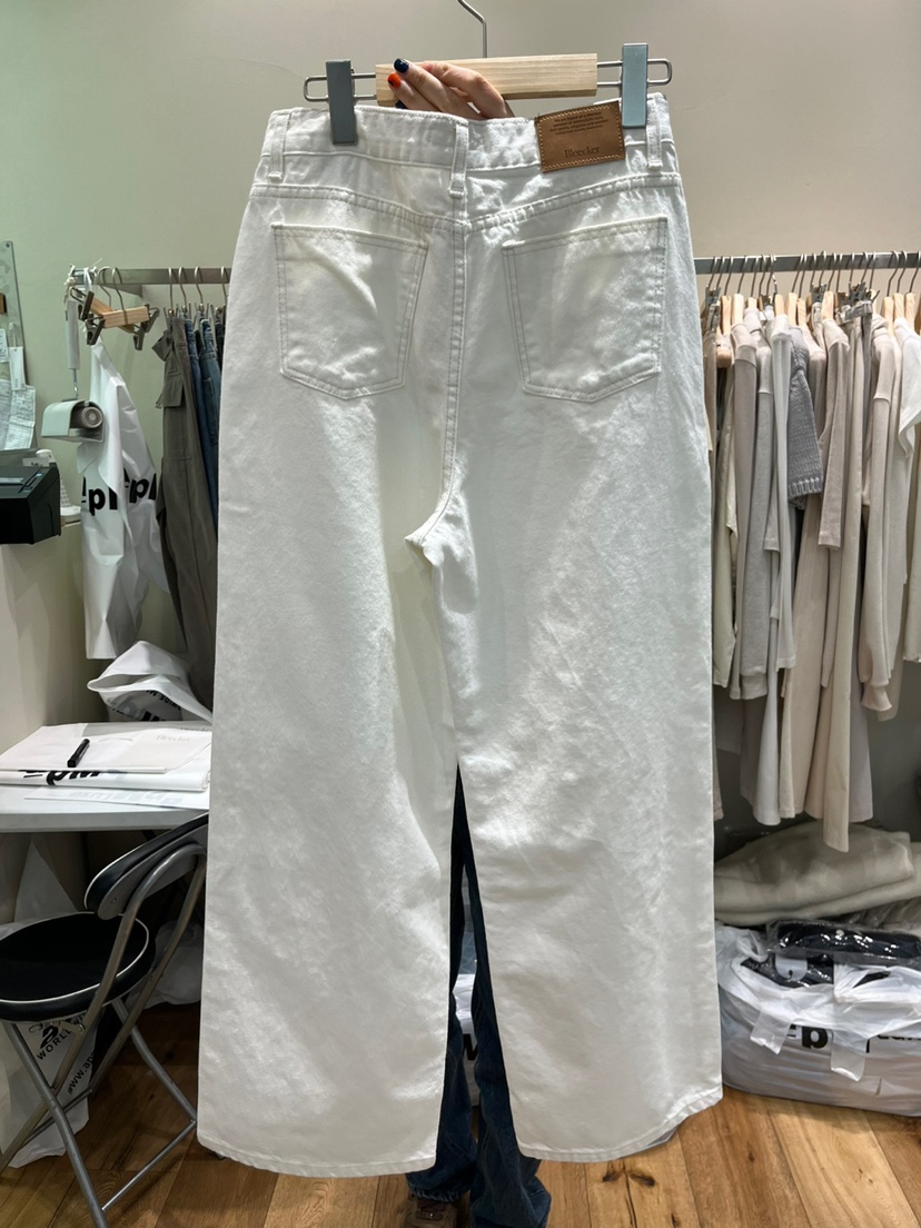 BLEECKER直郵韓國代購㊣女裝新款人氣推薦25春夏熱賣休閑褲BLEECKER休閑褲