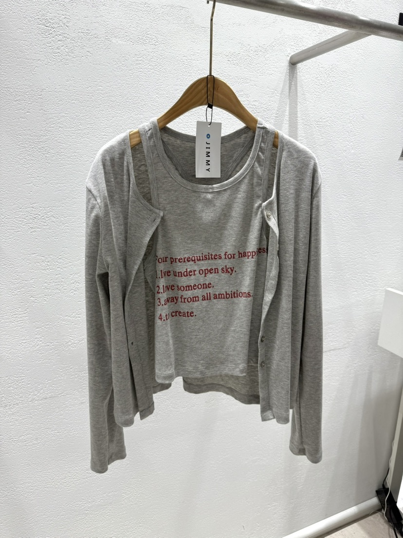 JIMMY直郵韓國代購㊣女裝新款人氣職業時尚熱賣休閑25春夏套裝JIMMY/REMAKE套裝圖色2