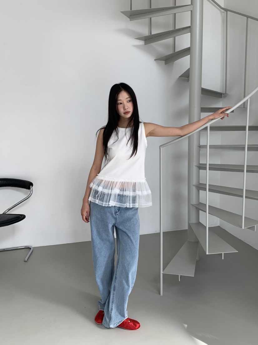 MURMUR韓國㊣直郵東大門代購女裝新品職業推薦熱賣吊帶背心MURMUR吊帶/背心