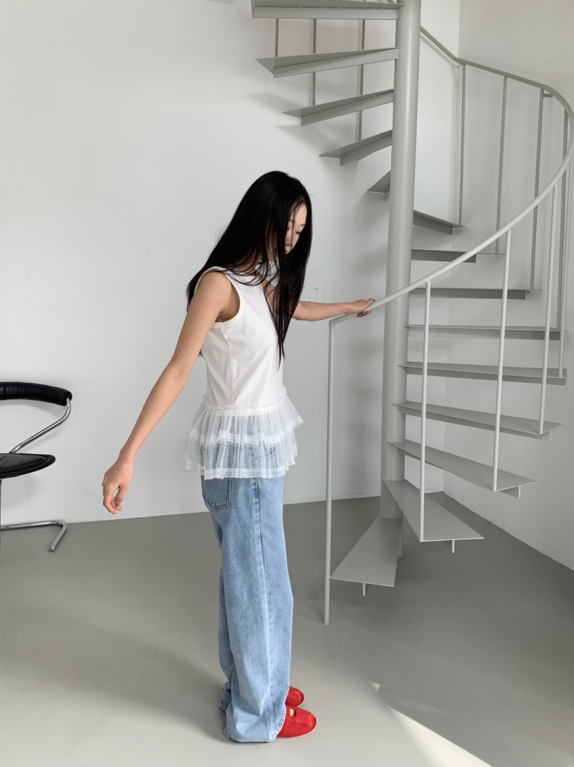 MURMUR韓國㊣直郵東大門代購女裝新品職業推薦熱賣吊帶背心MURMUR吊帶/背心