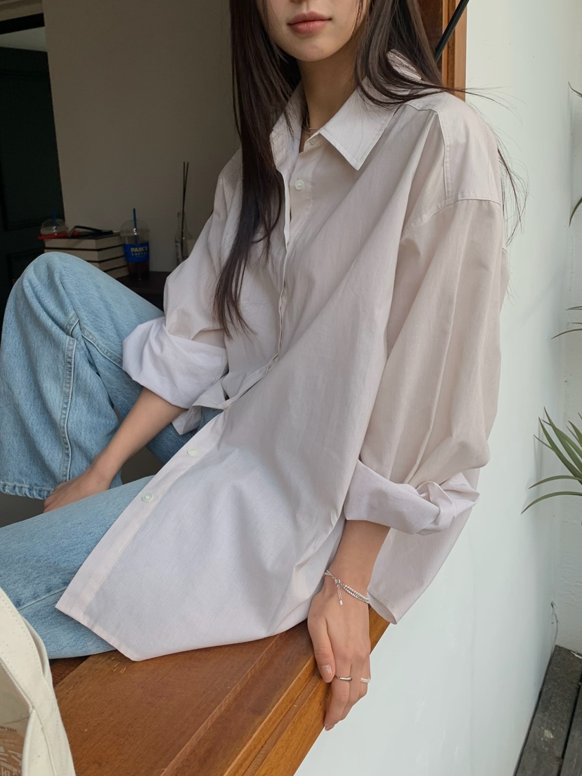 BLEECKER韓國㊣直郵東大門代購女裝新款人氣休閑襯衫蕾絲衫BLEECKER襯衫/蕾絲衫