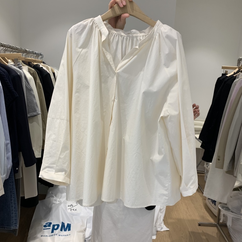 OUR-A韓國㊣直郵東大門代購女裝新品人氣25春夏襯衫蕾絲衫OUR-A襯衫/蕾絲衫圖色3