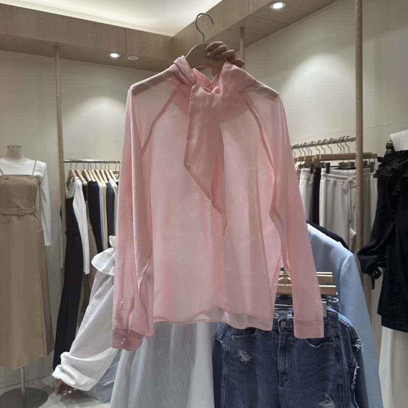 VINTAGE VIBE直郵韓國代購㊣女裝新品休閑職業熱賣襯衫蕾絲衫VINTAGE VIBE襯衫/蕾絲衫圖色1