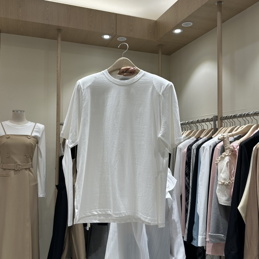 VINTAGE VIBE韓國直郵㊣女裝新品熱賣推薦25春夏人氣休閑T恤VINTAGE VIBET恤圖色1
