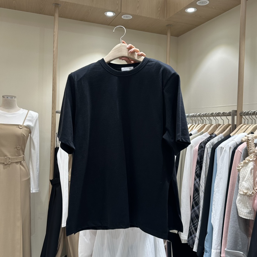 VINTAGE VIBE韓國直郵㊣女裝新品熱賣推薦25春夏人氣休閑T恤VINTAGE VIBET恤圖色7