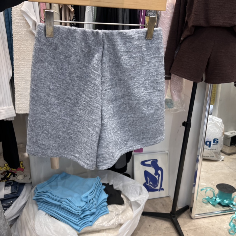 DUPLO韓國直郵㊣女裝新款25春夏職業熱賣人氣推薦時尚休閑短褲DUPLO短褲圖色2