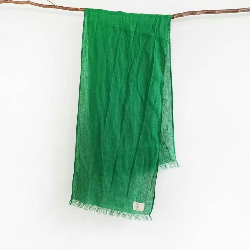 PUCO韓國直郵㊣東大門實拍女裝新品人氣時尚休閑圍巾披肩亞麻PUCO圍巾/披肩圖色2