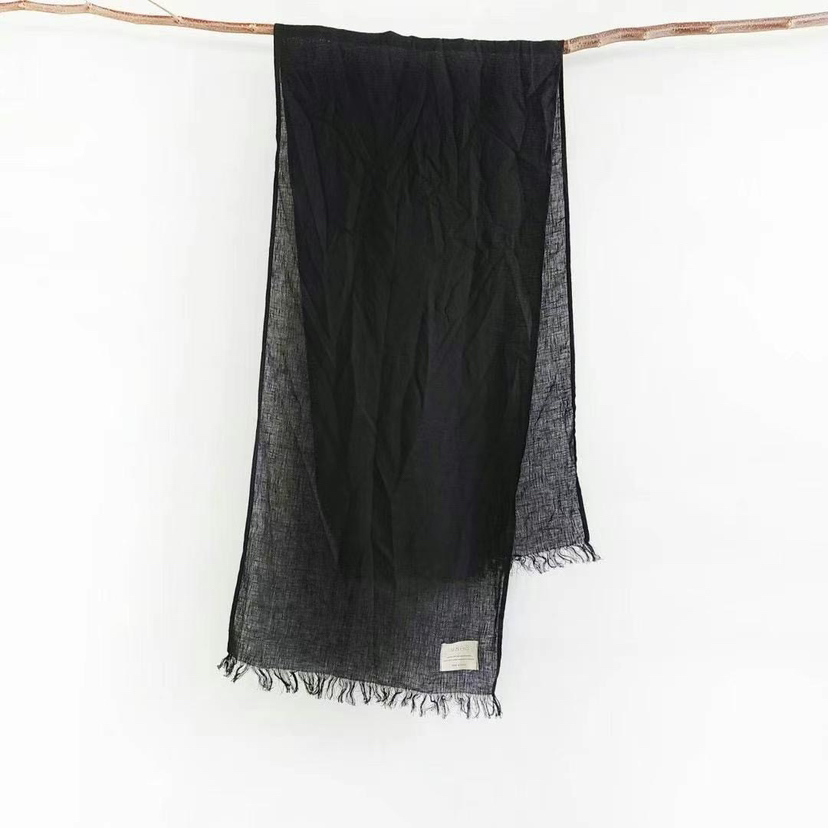 PUCO韓國直郵㊣東大門實拍女裝新品人氣時尚休閑圍巾披肩亞麻PUCO圍巾/披肩圖色7