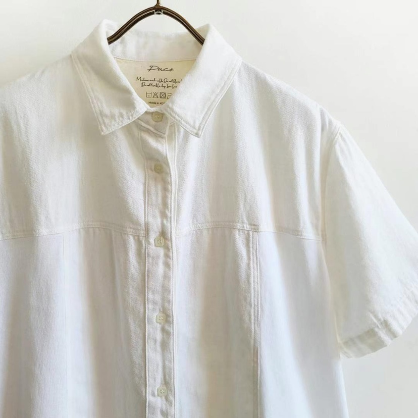 PUCO韓國直郵㊣女裝新品人氣職業時尚熱賣休閑25春夏襯衫蕾絲衫PUCO襯衫/蕾絲衫