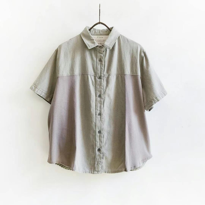 PUCO韓國直郵㊣女裝新品人氣職業時尚熱賣休閑25春夏襯衫蕾絲衫PUCO襯衫/蕾絲衫圖色2