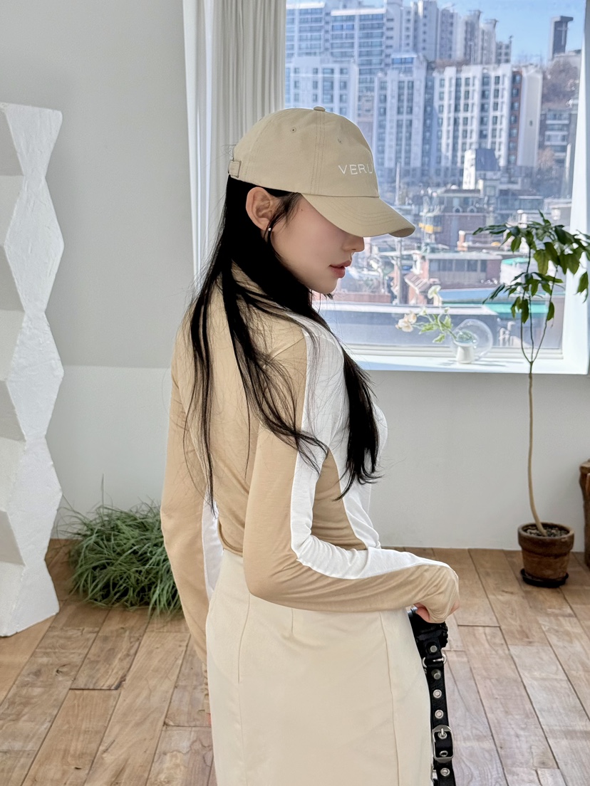 AVEC-OT韓國㊣直郵東大門代購女裝新款熱賣25春夏人氣長袖T恤AVEC-OT長袖T恤