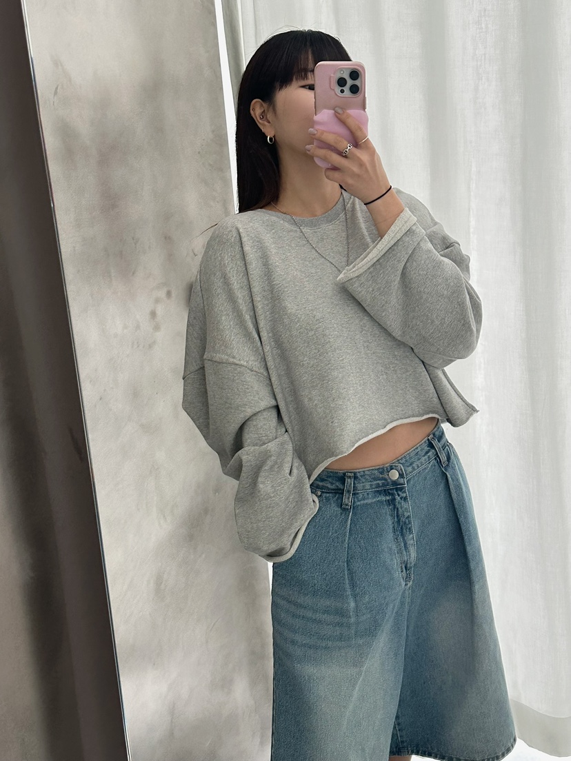 BYRING韓國直郵㊣女裝新品時尚熱賣25春夏推薦人氣休閑衛衣BYRING衛衣
