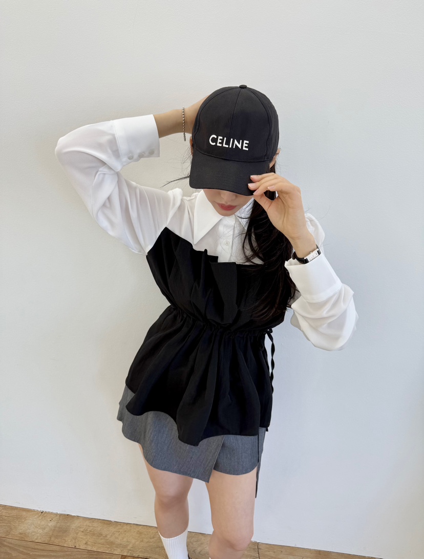 AVEC-OT韓國直郵㊣女裝新款推薦人氣25春夏時尚襯衫蕾絲衫EIGHTGLOW襯衫/蕾絲衫