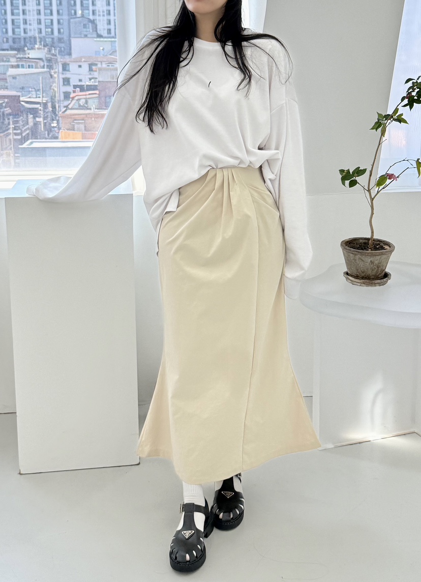 AVEC-OT直郵韓國代購㊣女裝新款人氣休閑職業時尚推薦長裙AVEC-OT長裙
