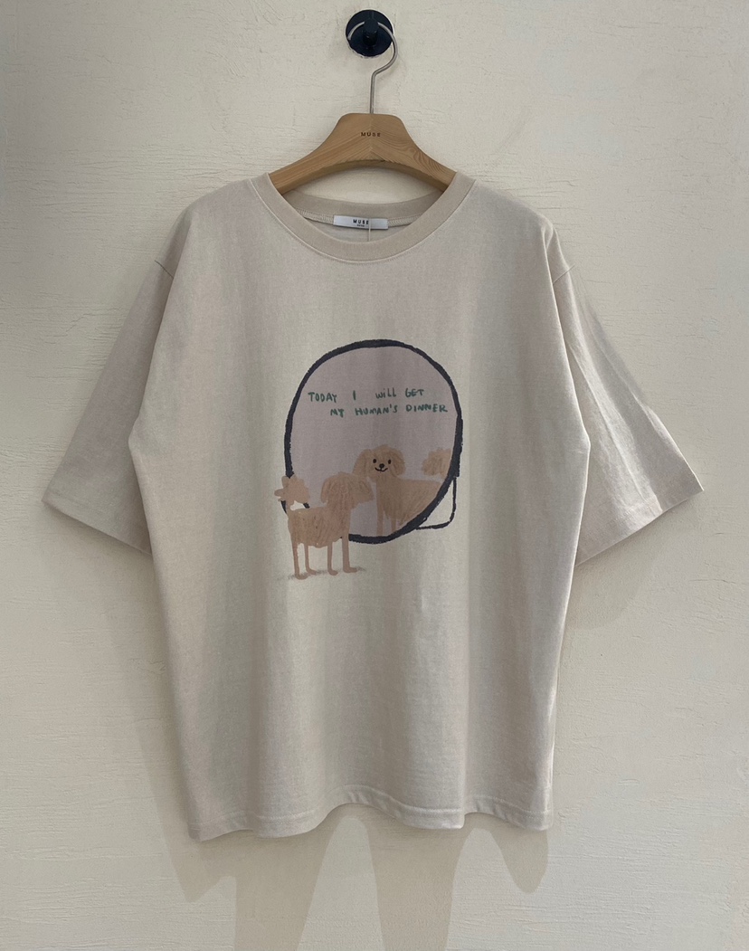 MUSE-P直郵韓國代購㊣女裝新品25春夏人氣推薦休閑熱賣T恤MUSE-PT恤