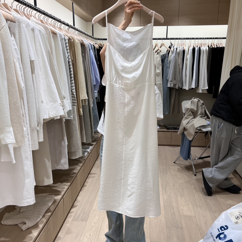 MEMOIRE韓國直郵㊣東大門實拍女裝新品休閑時尚推薦25春夏連衣裙MEMOIRE連衣裙