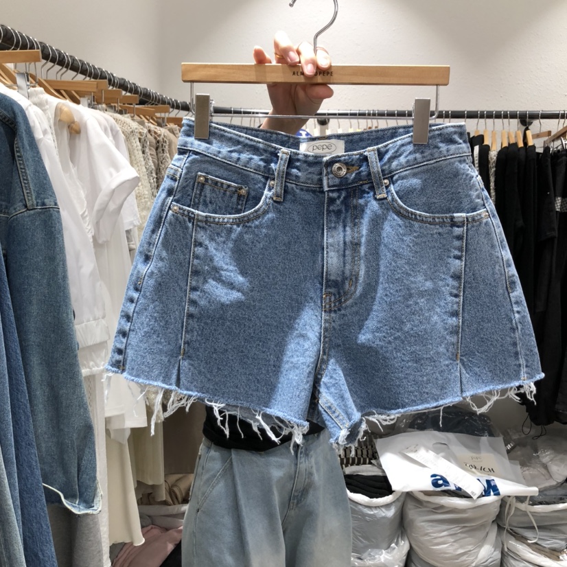 ALMOND PEPE直郵韓國代購㊣女裝新品時尚推薦熱賣休閑短褲ALMOND PEPE短褲