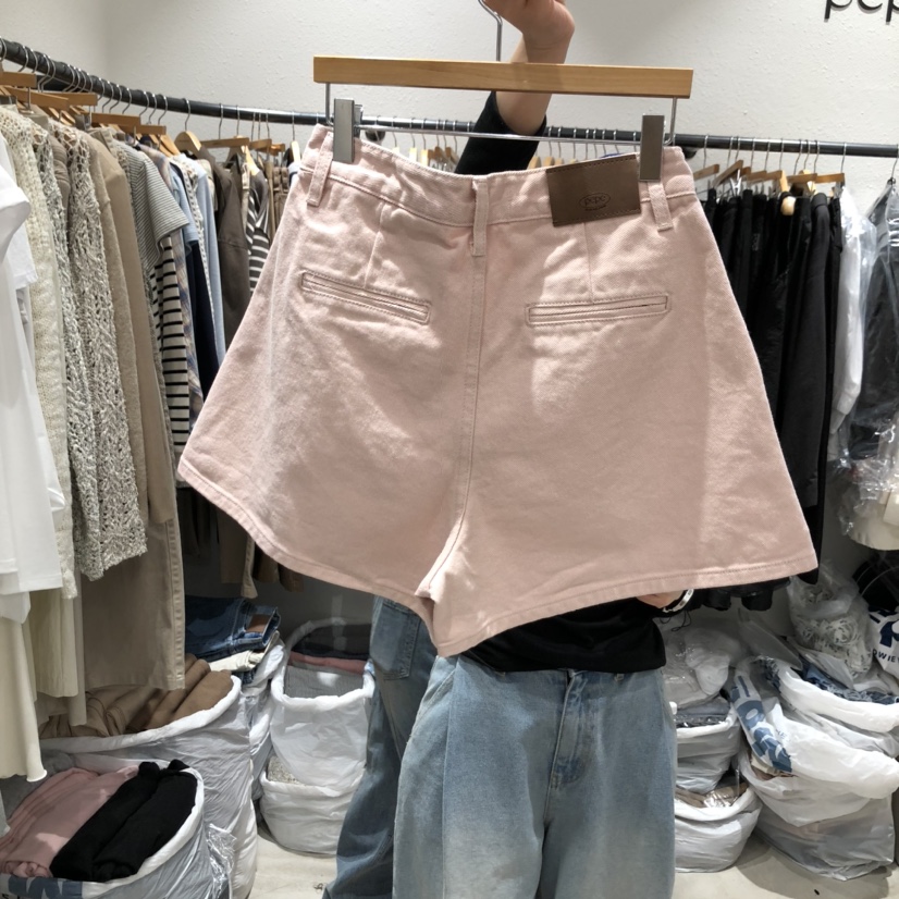 ALMOND PEPE直郵韓國代購㊣女裝新品熱賣休閑短褲不含腰帶ALMOND PEPE短褲