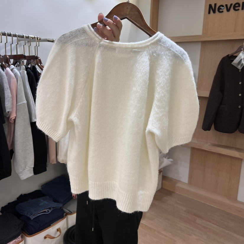 NEVER.1韓國直郵㊣東大門實拍女裝新款人氣時尚職業針織衫NEVER.1針織衫