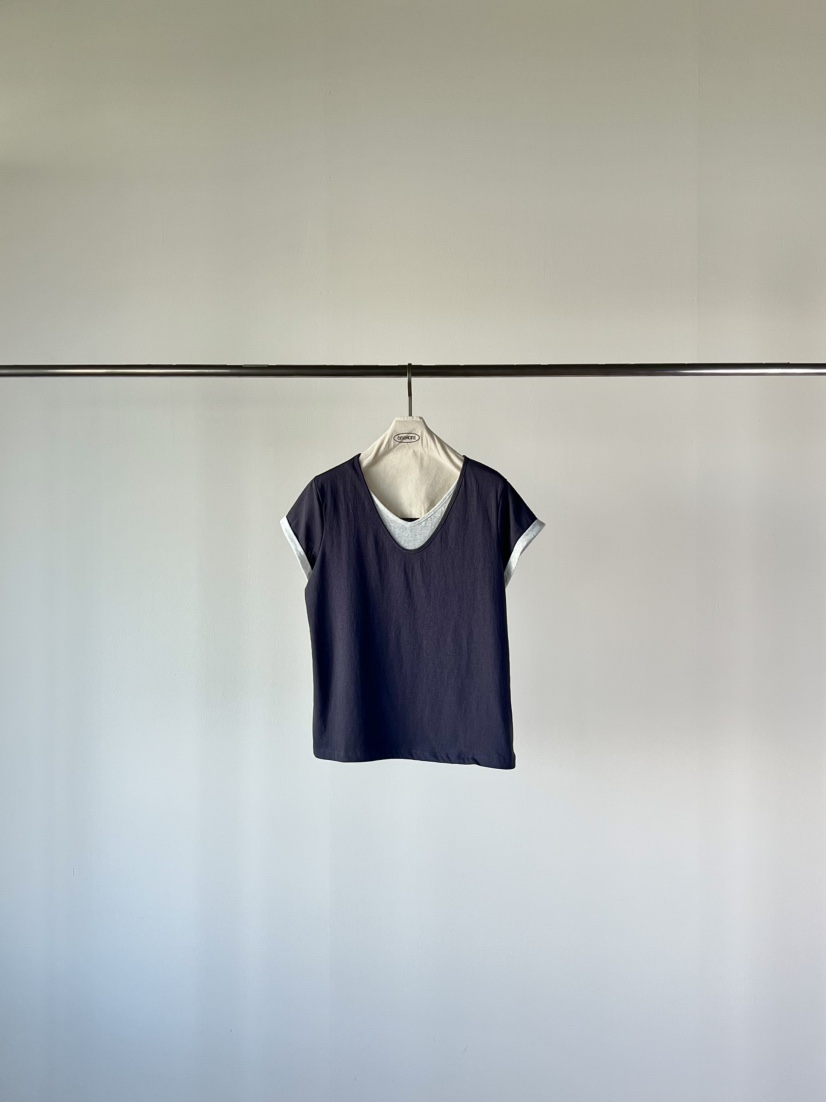 ONE MONE韓國㊣直郵東大門代購女裝新品熱賣人氣時尚25春夏T恤ONE MONET恤圖色5