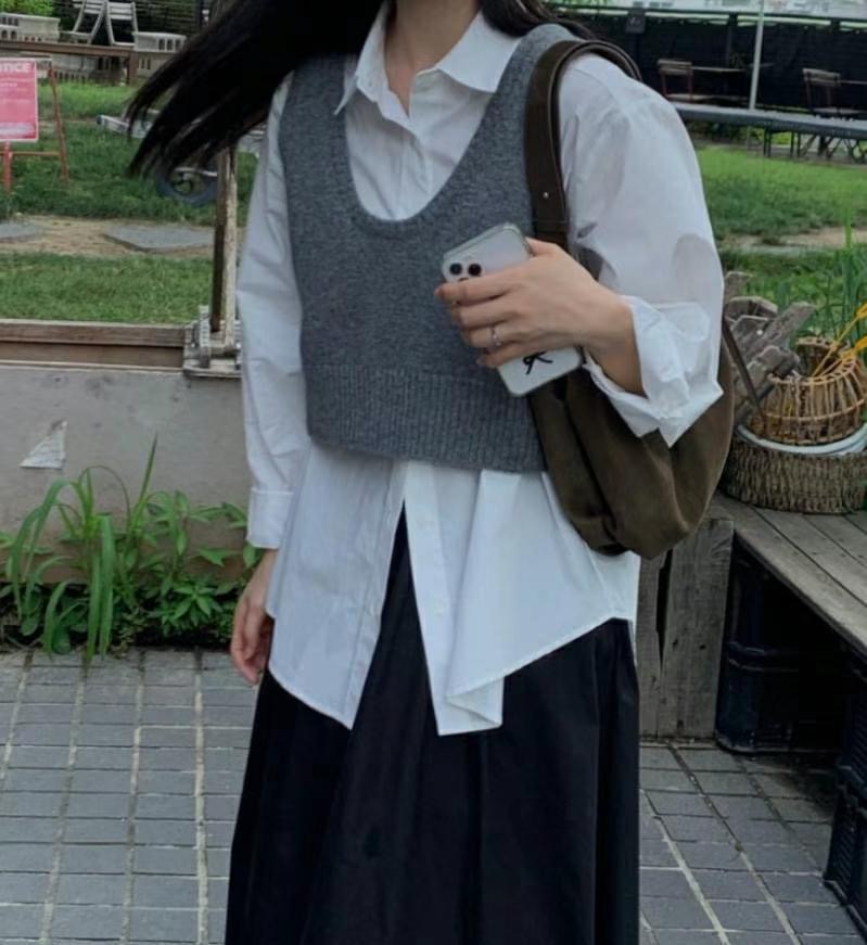 BUTTERING東大門實拍女士新品人氣時尚職業休閑25春夏吊帶背心ARLOW吊帶/背心