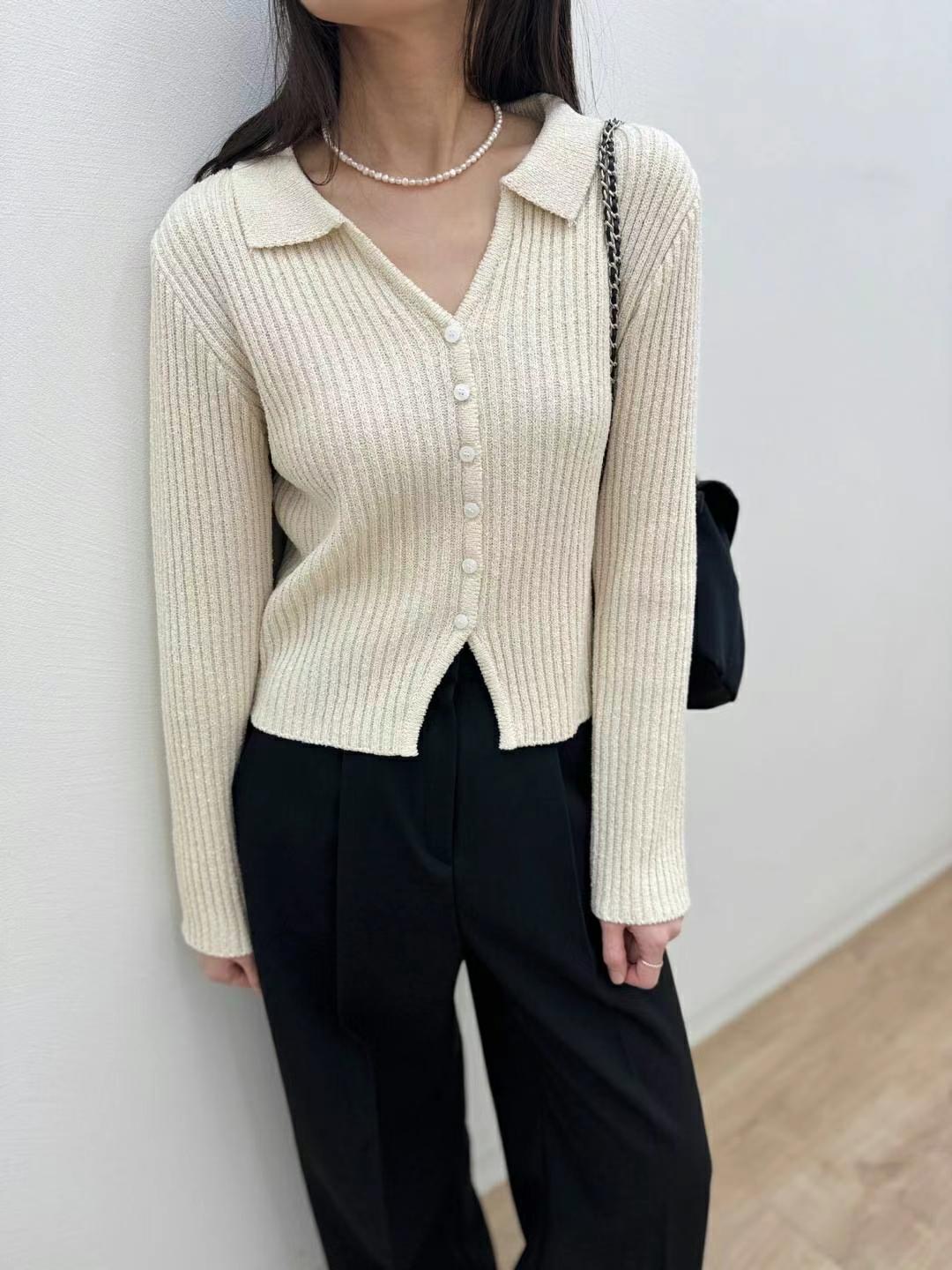MOST東大門直郵女裝新品人氣時尚推薦真品25春夏針織衫羊毛開衫MOST針織衫