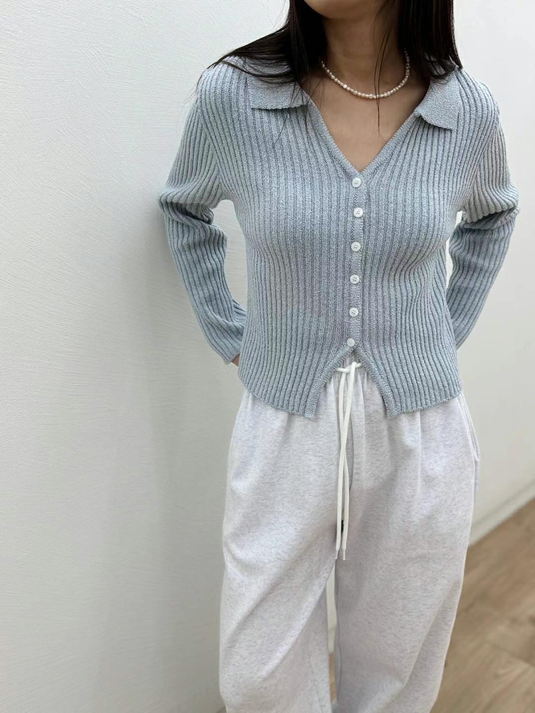 MOST東大門直郵女裝新品人氣時尚推薦真品25春夏針織衫羊毛開衫MOST針織衫圖色2