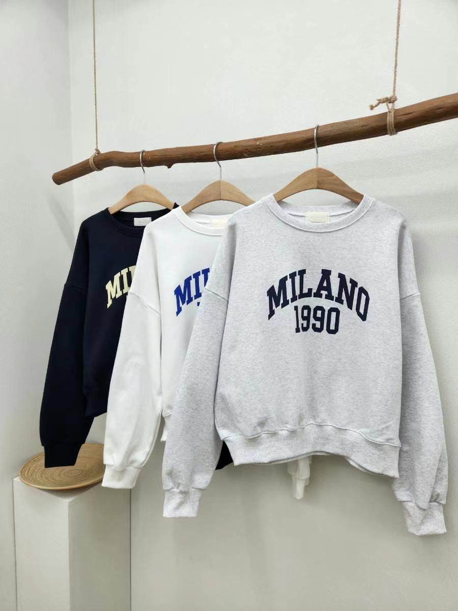 MOST東大門實拍女士新品推薦時尚休閑真品25春夏職業人氣衛衣MOST衛衣
