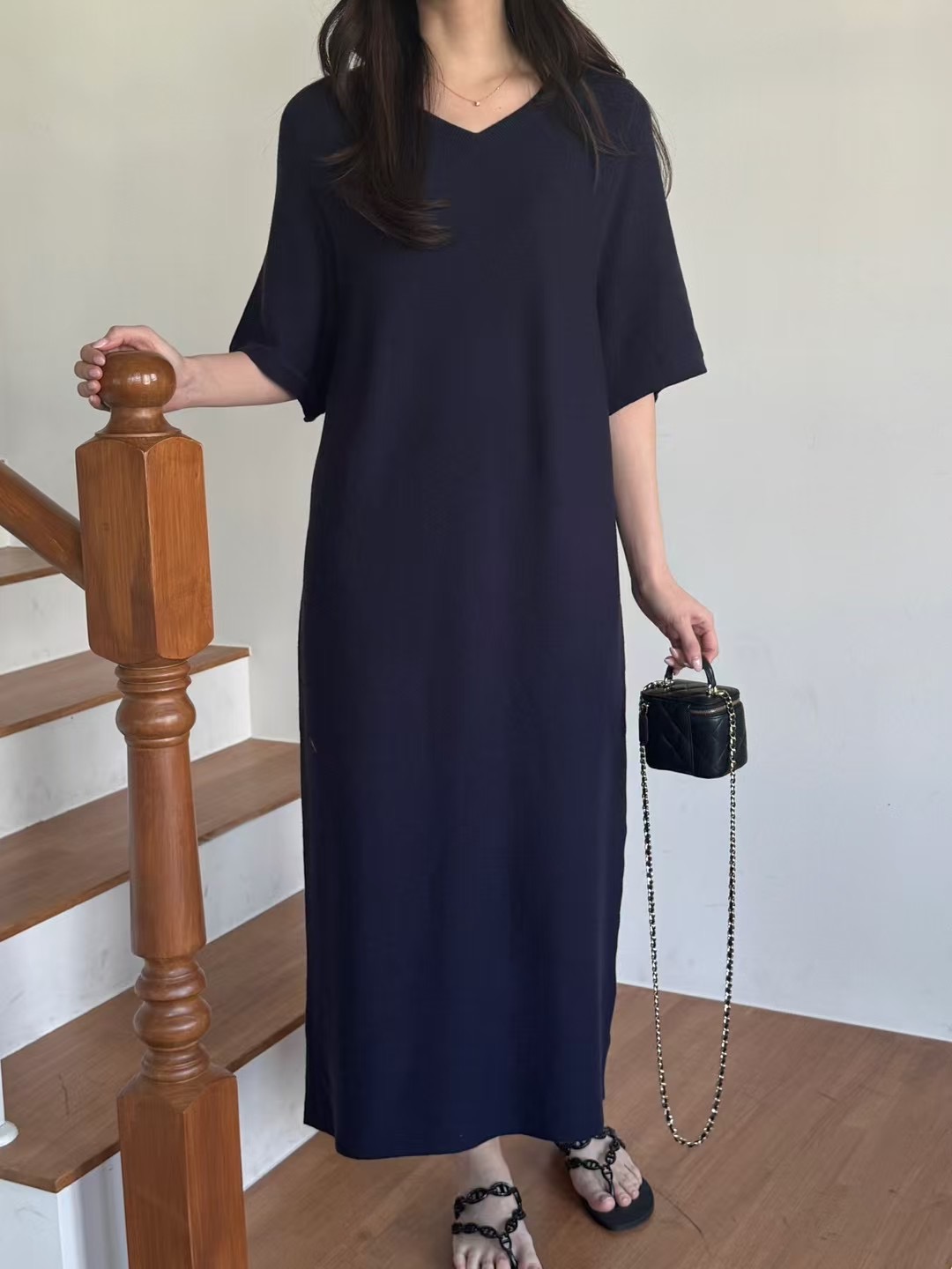 BRUNCH-OT韓國直郵女士新款推薦25春夏人氣熱賣休閑連衣裙BRUNCH-OT連衣裙圖色2