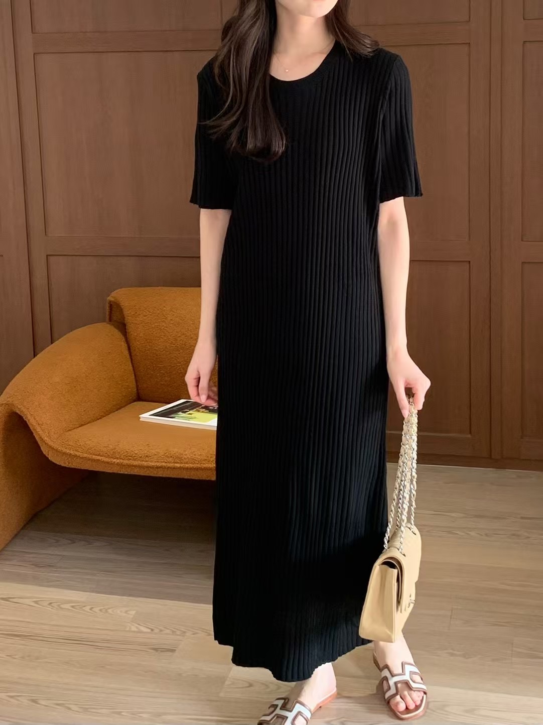 BRUNCH-OT東大門實拍女裝新品推薦人氣25春夏真品熱賣連衣裙BRUNCH-OT連衣裙圖色3