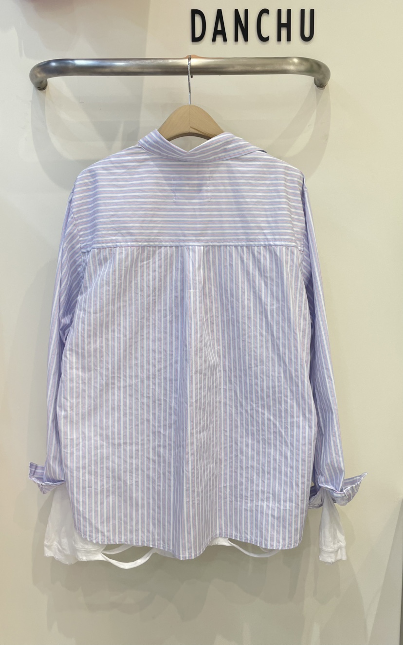 DANCHU東大門直郵女士新品職業25春夏人氣襯衫蕾絲衫不含內搭DANCHU襯衫/蕾絲衫
