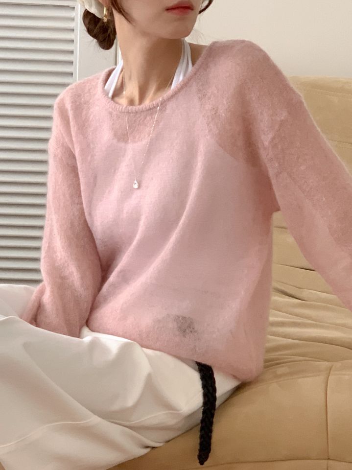 CALLIT東大門代購女士新品休閑熱賣職業真品25春夏針織衫馬海毛CALLIT針織衫
