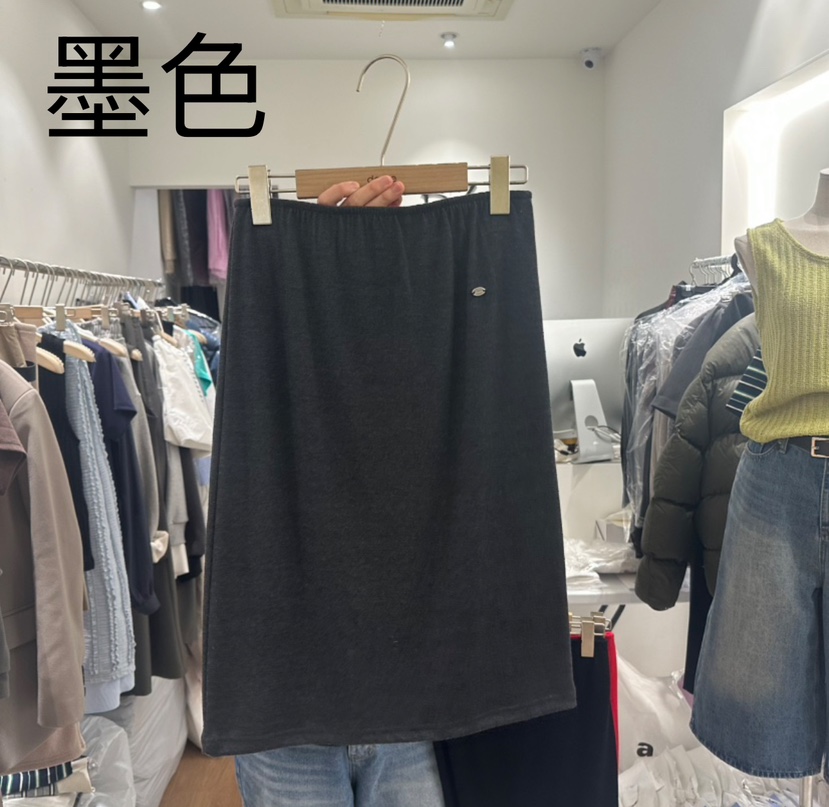 DOUZE韓國代購女士新品真品休閑時尚職業25春夏推薦熱賣長裙DOUZE長裙圖色2
