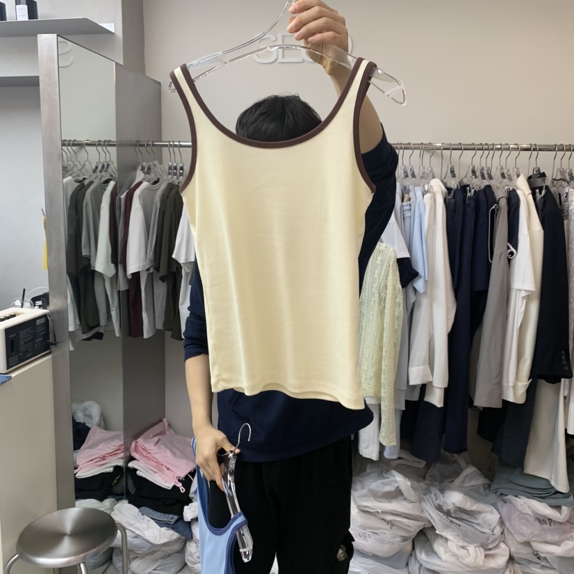 LEESEED-A韓國直郵女士新品人氣真品休閑職業時尚吊帶背心SEeD/LEESEED吊帶/背心圖色5