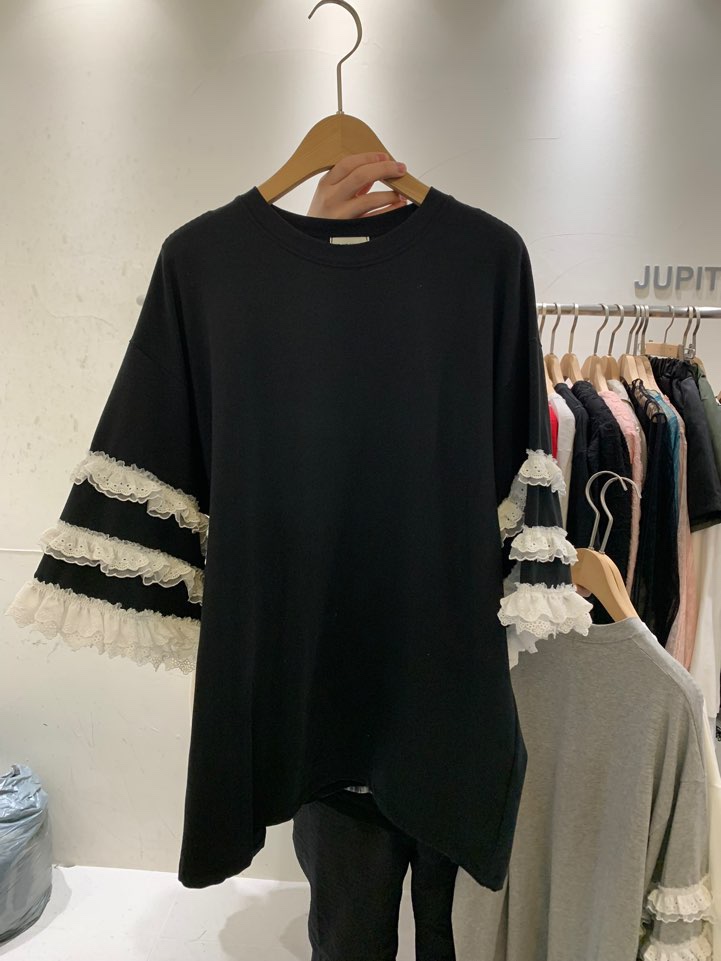 JUPITER韓國直郵女士新品職業熱賣25春夏休閑時尚連衣裙蕾絲JUPITER連衣裙圖色3