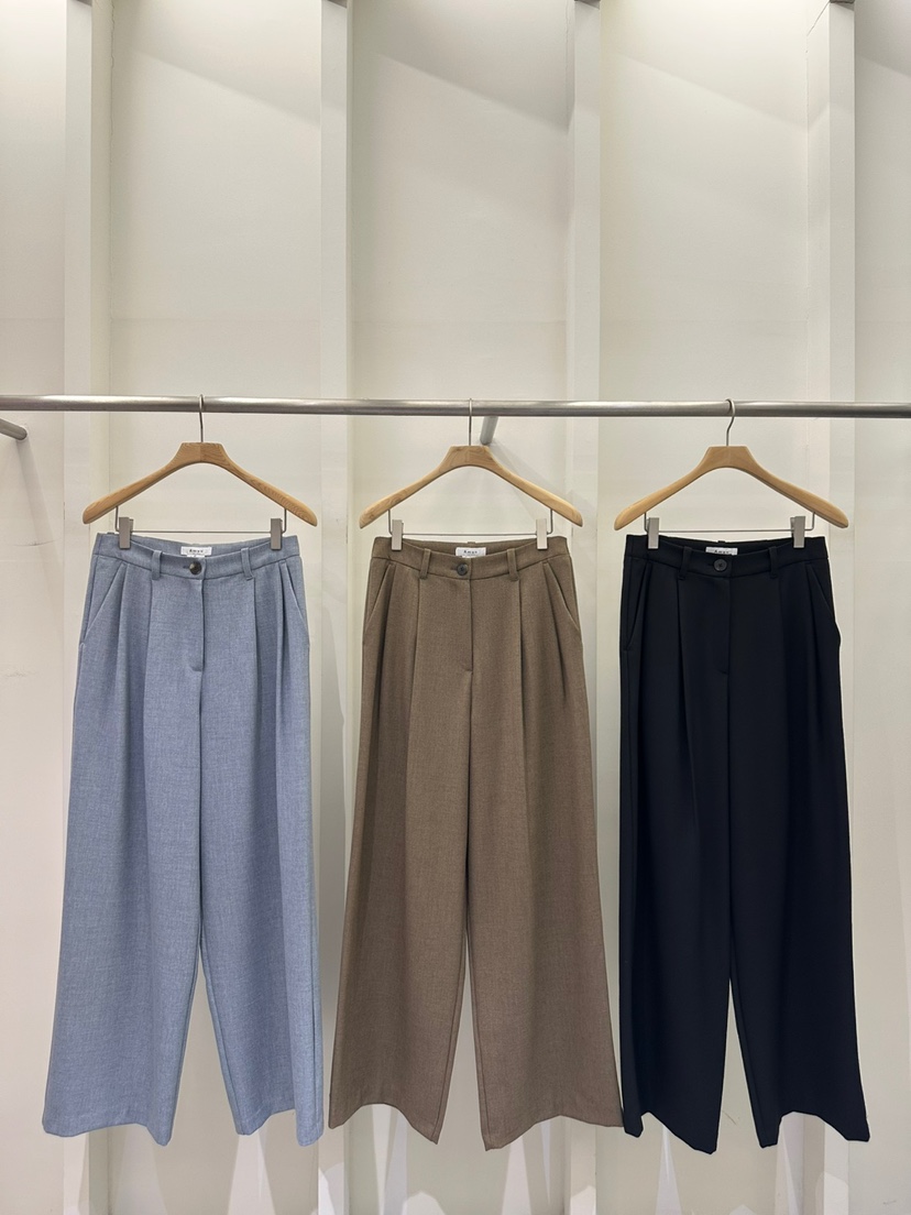 AMON韓國直郵女裝新品時尚職業人氣25春夏休閑真品推薦休閑褲AMON休閑褲