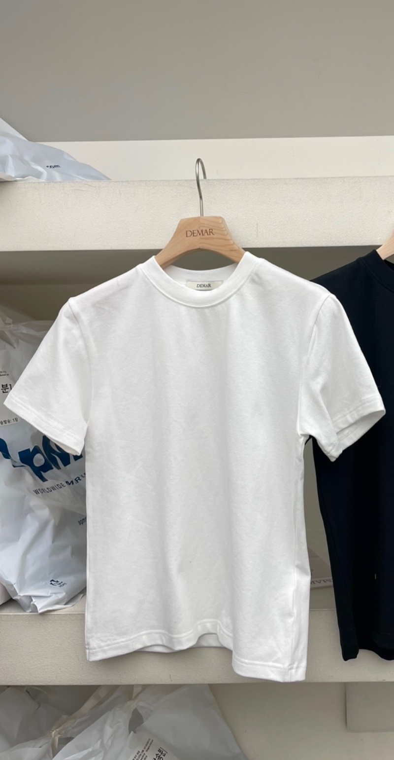 DEMAR韓國代購女士新品推薦真品25春夏時尚休閑熱賣人氣T恤DEMART恤圖色1