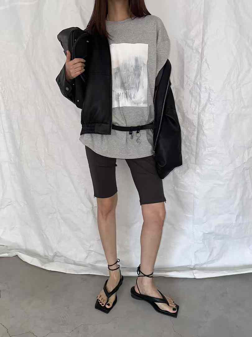BETTER韓國直郵女裝新款真品時尚25春夏推薦休閑打底褲鯊魚褲BETTER打底褲/鯊魚褲