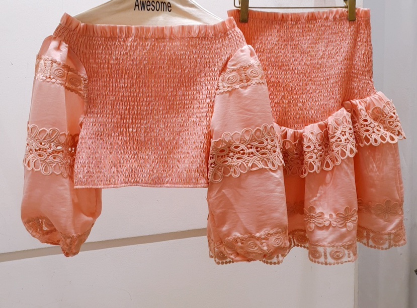 AWESOME-P韓國直郵女士新品熱賣職業時尚休閑25春夏套裝兩件套AWESOME-P套裝圖色1