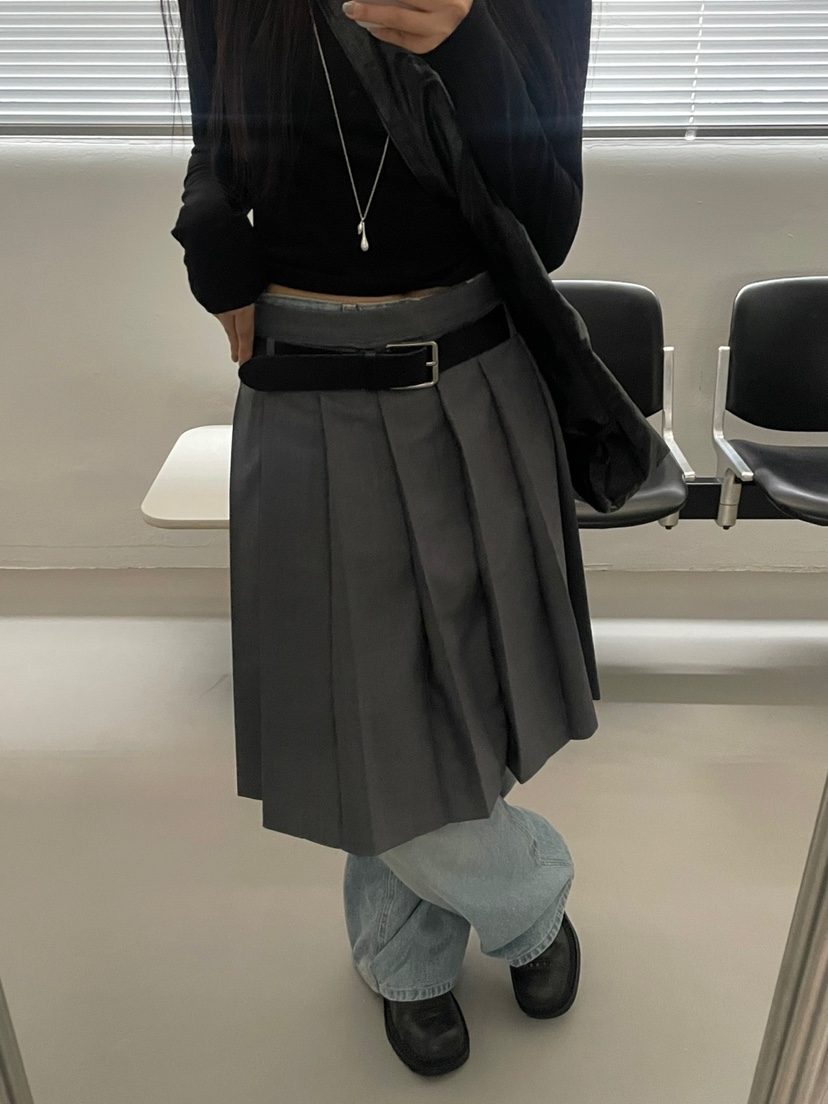 ACME東大門實拍女裝新款推薦時尚真品人氣25春夏半身裙中短裙ACME半身裙/中短裙