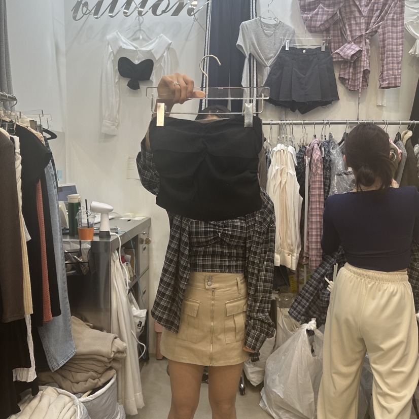 BILLION-L東大門代購女士新款休閑人氣時尚25春夏吊帶背心BILLION-L吊帶/背心