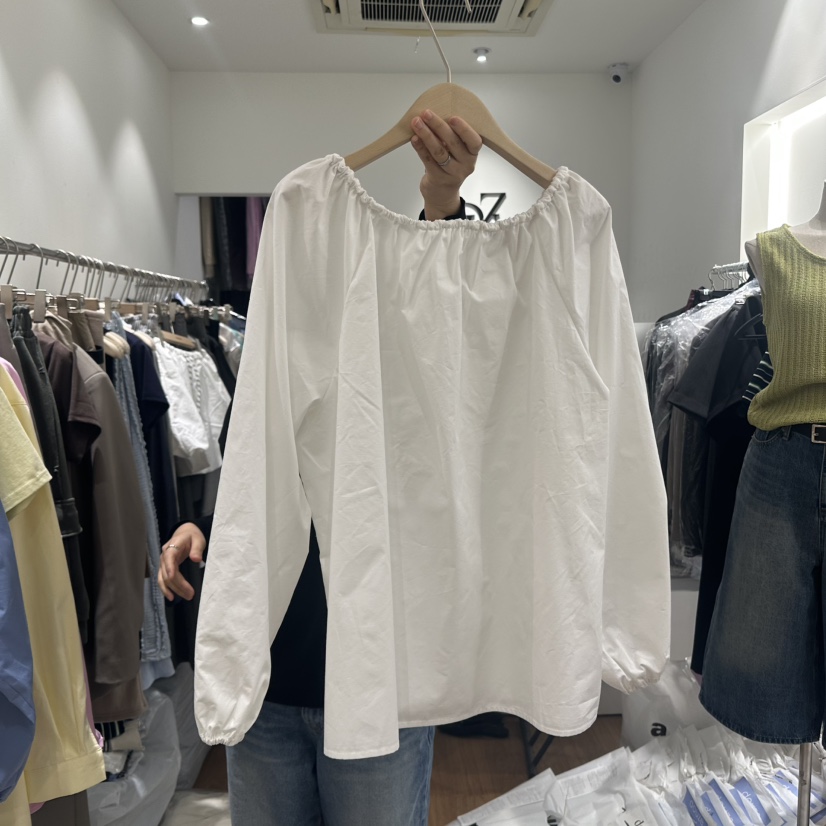 DOUZE東大門直郵女裝新品真品25春夏熱賣時尚職業休閑長袖T恤DOUZE長袖T恤