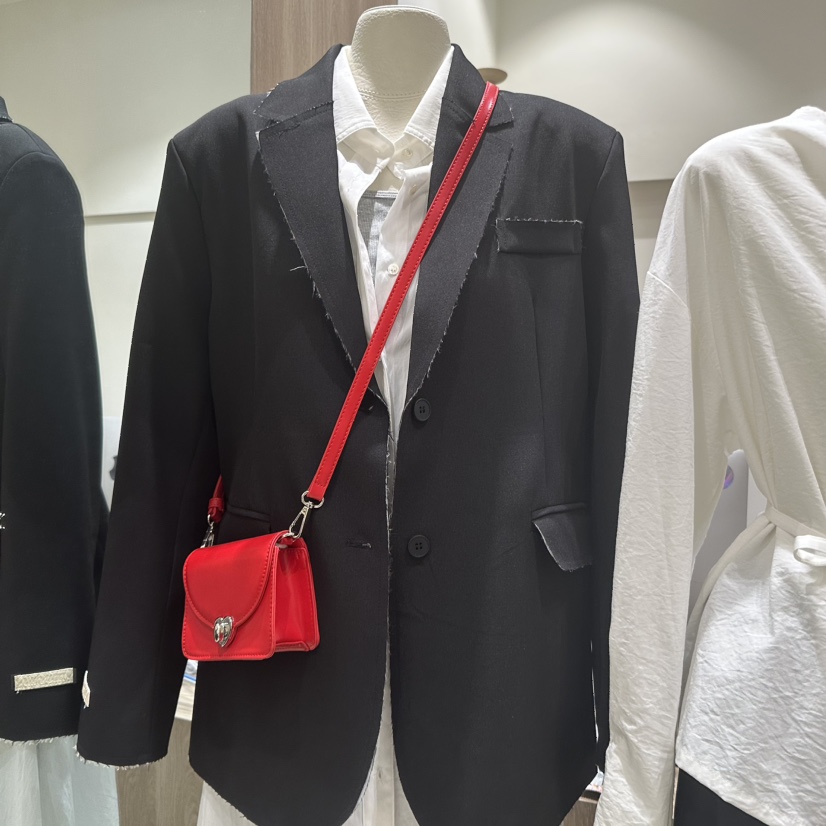 MELO東大門實拍女士新品職業休閑25春夏時尚熱賣人氣真品夾克MELO夾克圖色2