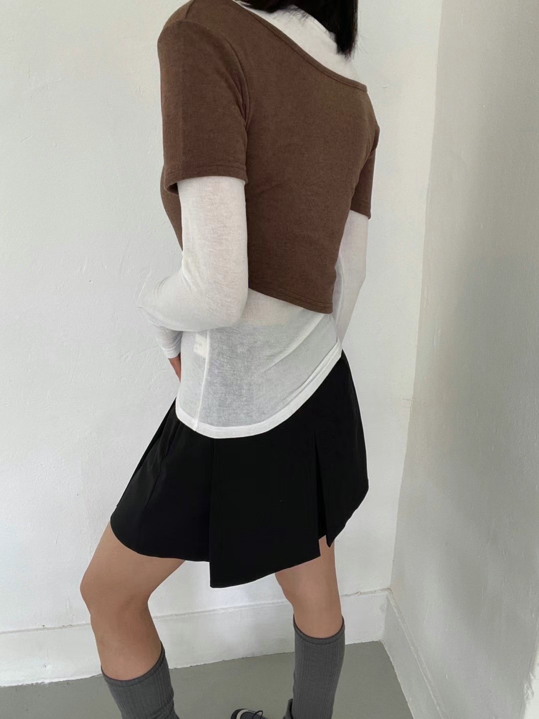 AWESOME-TB1韓國代購女士新品25春夏休閑推薦時尚職業套裝AWESOME-TB1套裝