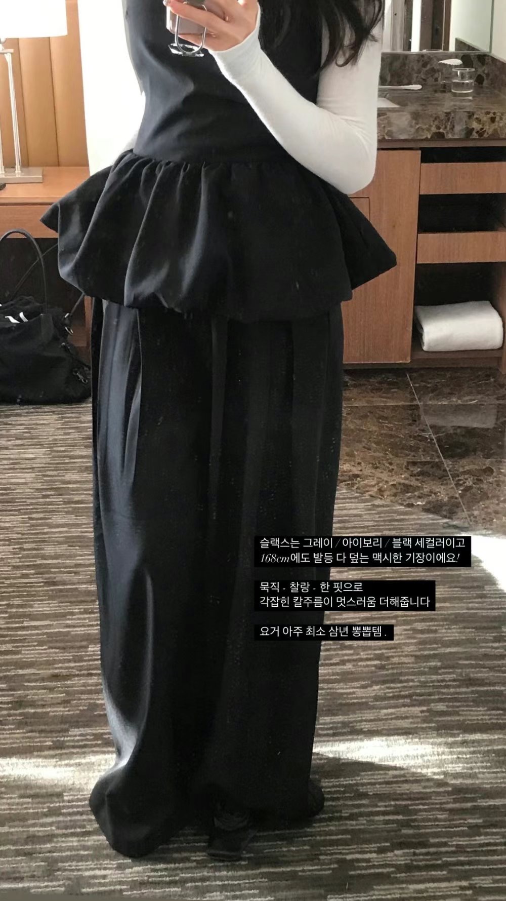 AWESOME-TB1東大門直郵女士新款休閑職業真品人氣25春夏連衣裙AWESOME-TB1連衣裙