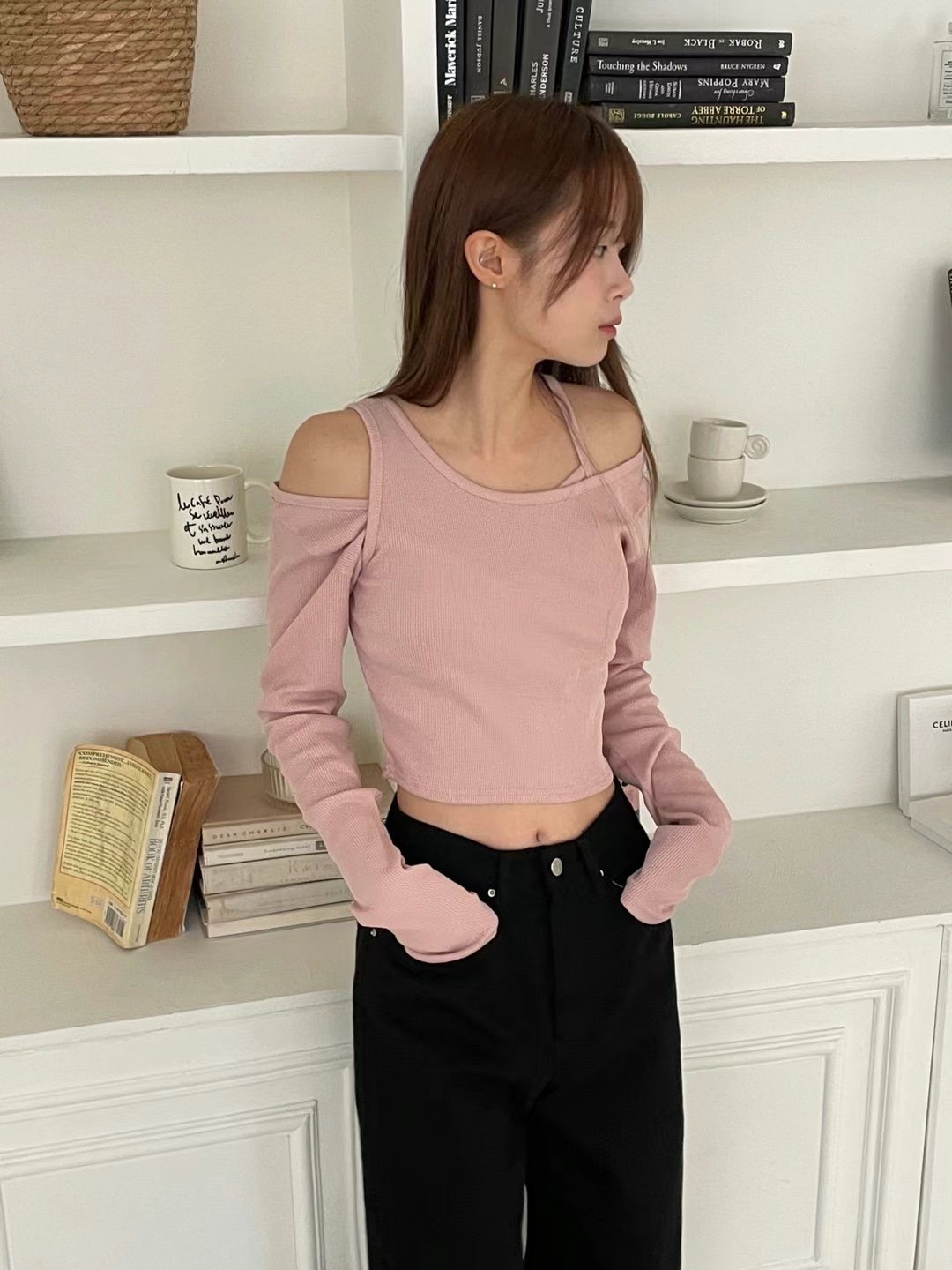 AWESOME-TB1東大門實拍女裝新品熱賣休閑真品推薦時尚套裝AWESOME-TB1套裝