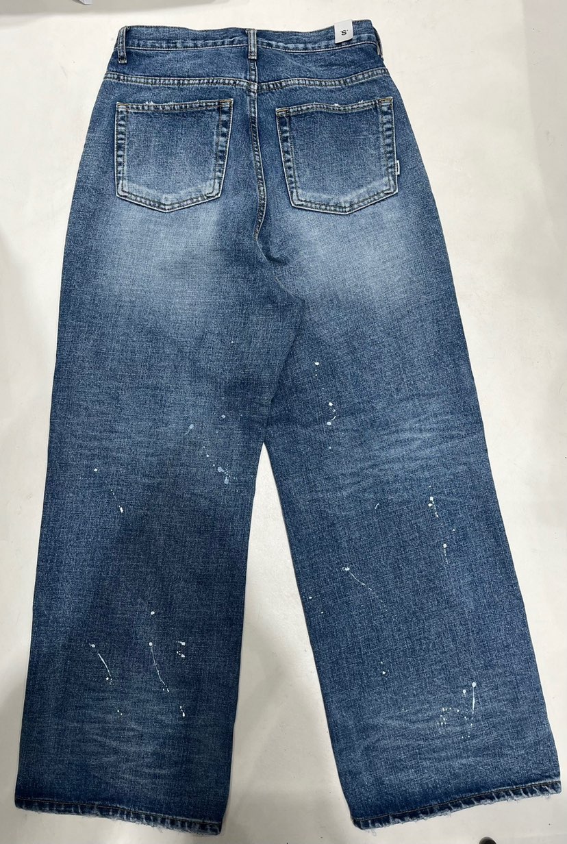 avec design東大門代購女士新品熱賣休閑時尚25春夏牛仔褲avec design牛仔褲