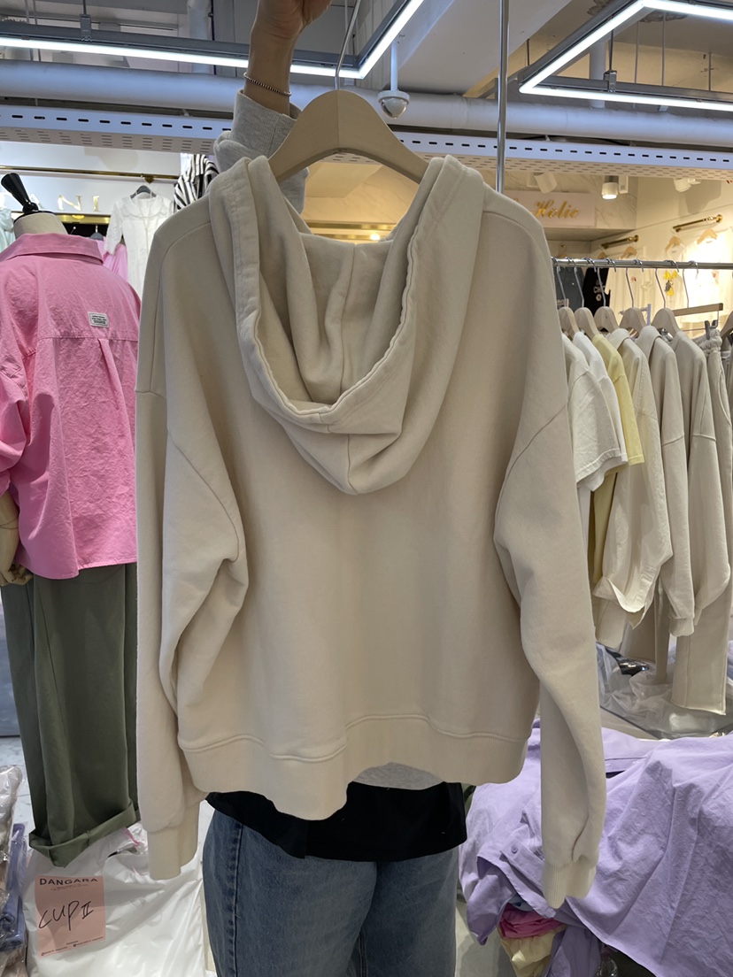 DANGARA東大門實拍女士新品職業人氣真品時尚休閑熱賣衛衣拉鏈DANGARA衛衣